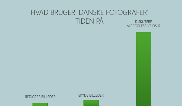 Hvad bruger Danske Fotografer tiden på